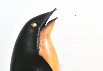 70'S 鴻池製作所 Leather Craft Bank  「Penguin」