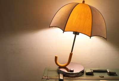 80'S Umbrella Table Lamp