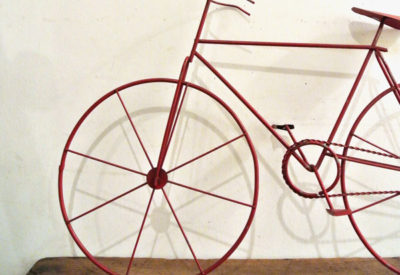 80'S Iron Craft Bicycle Objet